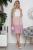 Платье Одри (розовое) П10359 Платье Одри (розовое) П10359