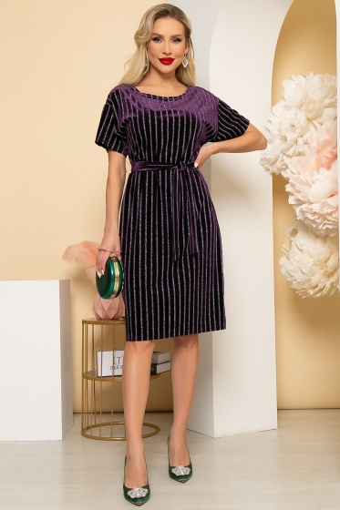 Платье "Торжество" (аметист) П4354