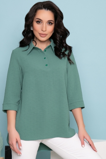 Блуза "Ирэн" (полынь) Б3396