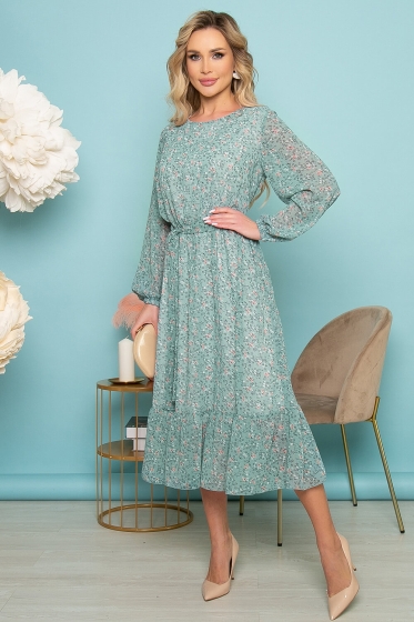 Платье "Фортуна" (полынь) П3453
