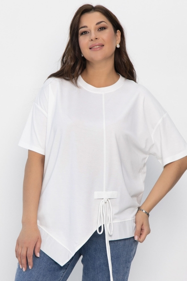 Блуза Флорис (белая) Б13942-1М