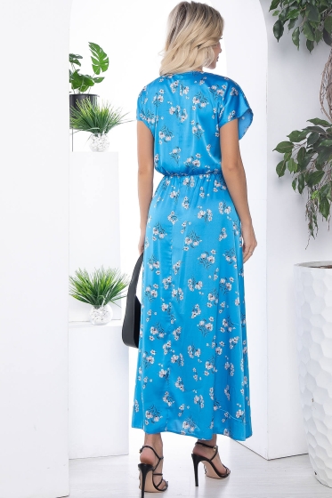 Платье Кейтлин синее П10141