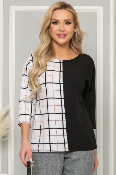 Блуза "Твой выход" (молочная) Б4384