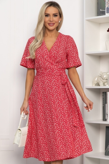 Платье Мода люкс (красное) П13797-35М