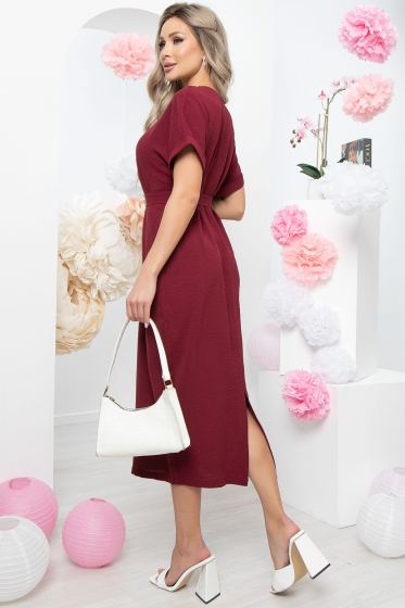 Платье "Герда" (бордо) П5629