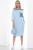 Платье Маниша голубое П10028