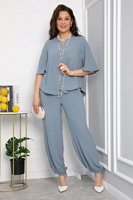 Костюм Летняя соната (серо-голубой) К13716-15М