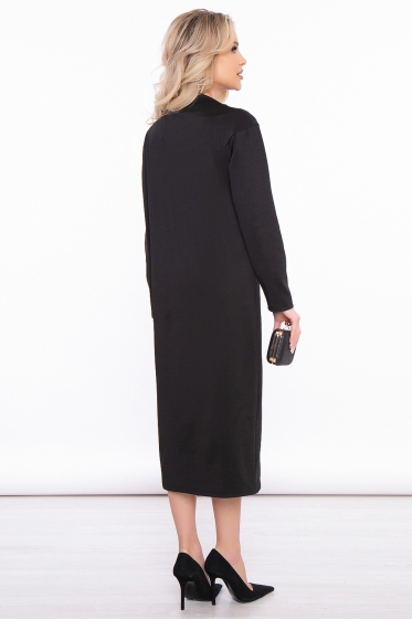 Платье "Мир у твоих ног!" (блэк) П3007