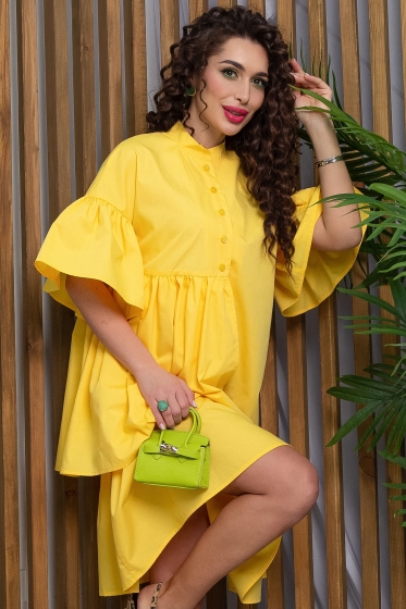 Платье Урания (желтое) П13342-36М