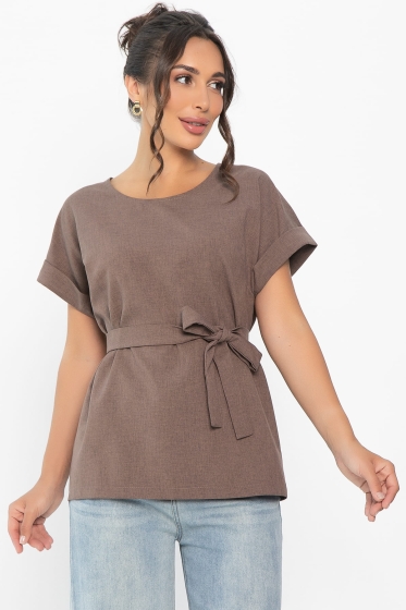 Блуза Фортуна (капучино) Б13909-19М