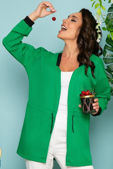 Жакет "На стиле" (грин) Б3689