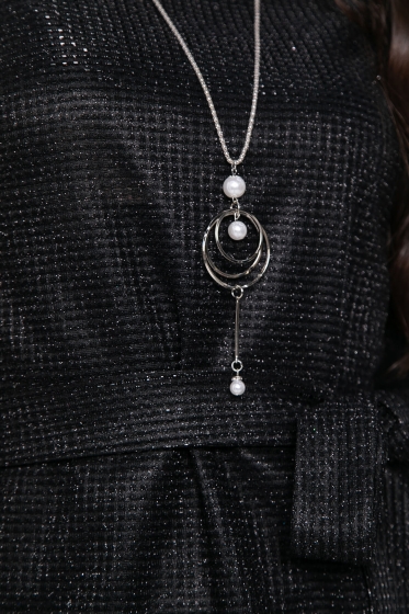 Платье "Ночная красавица" (блэк) П7743