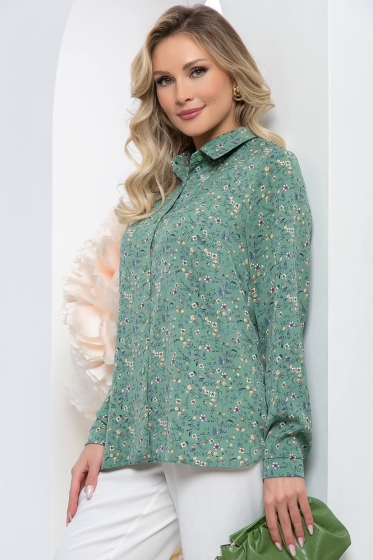 Блуза "Рейна" (мята) Б5564
