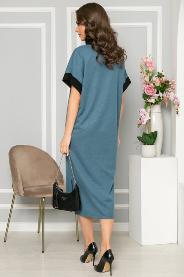 Платье "Марго" (бирюза) П5032