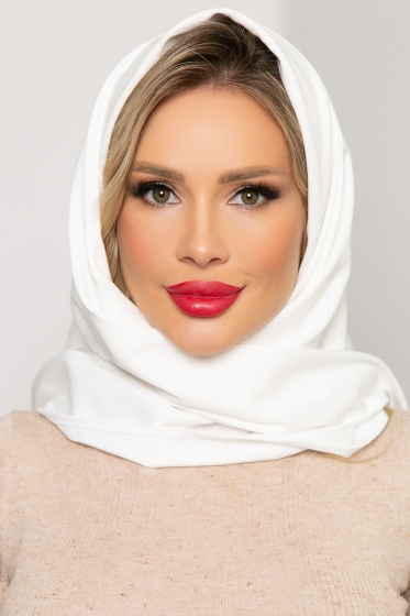 Косынка с отворотом (вайт) КО12