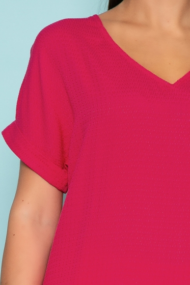 Блуза "Яркий сезон" (фуксия) Б3819