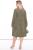 Платье "Муза" (хаки) П3201 Платье "Муза" (хаки) П3201