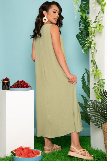 Сарафан "Нереида" (оливка) П3697