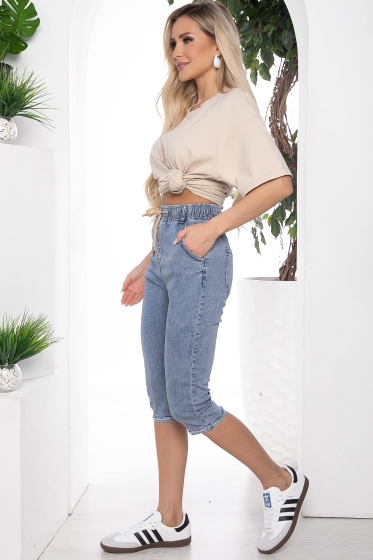 Бриджи Амига (голубые) Б10362