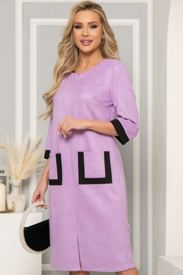 Платье "Александра" (лилас) П4911