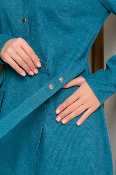 Платье "Злата" (бирюза) П4832