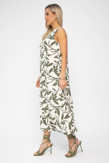 Платье Люсинда (бежевое) П13673-25М