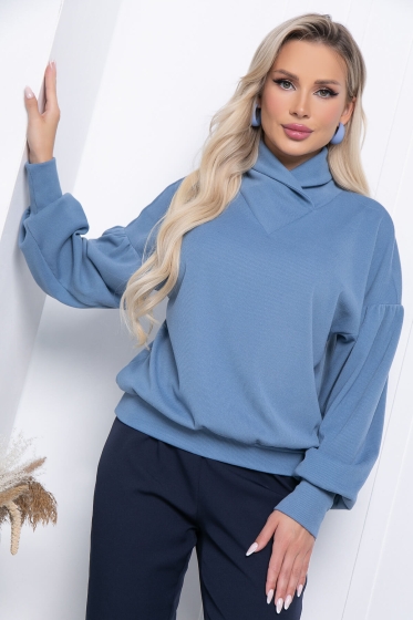 Джемпер "Вельда" Б7198 (джинс)