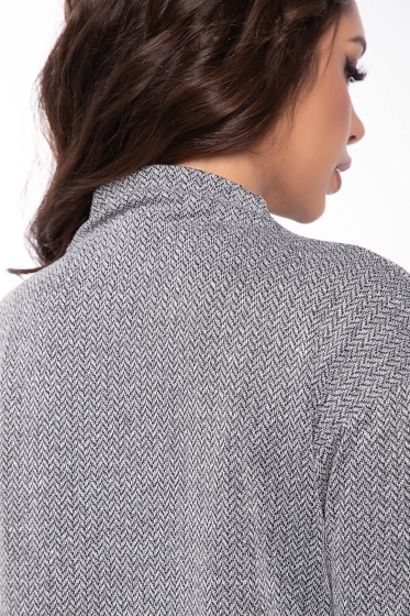 Платье "В ритме мегаполиса" (грей) П7999