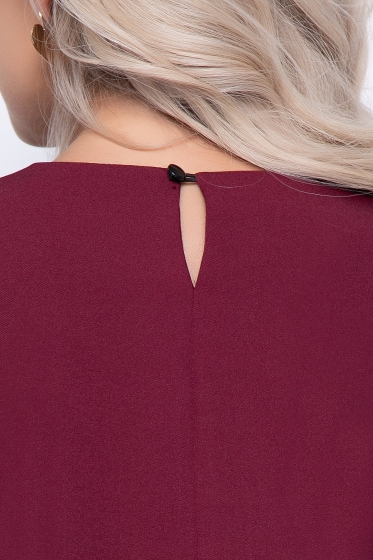 Платье "Мэйси" (бордо) П7143