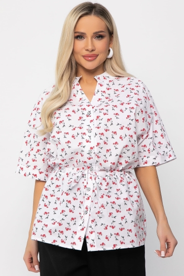 Блуза Мариша (белая) Б13669-30М