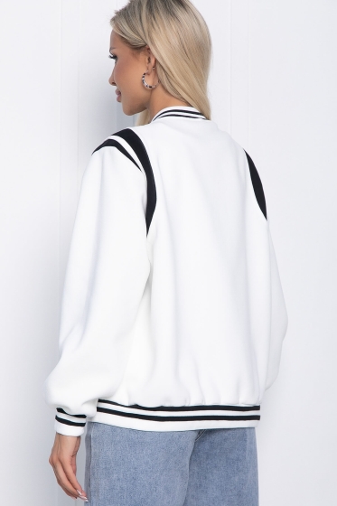 Бомбер Беата (белый) Б10915