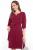 Платье "Венецианская ночь" (гранат) П3041 Платье "Венецианская ночь" (гранат) П3041
