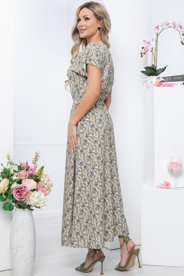 Платье "Кейтлин" (светлый хаки) П5826