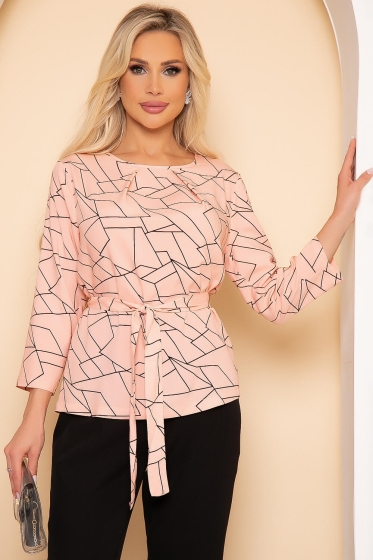 Блуза "Пудровая нежность" Б3901
