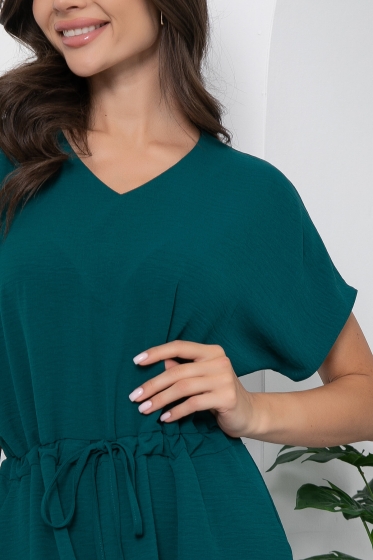 Платье "Лина" (изумруд) П6047