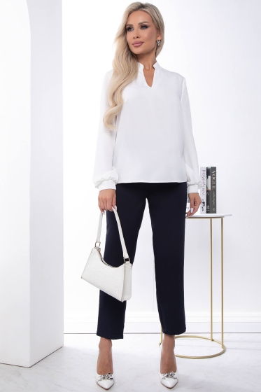 Блуза "Микаэла" Б7313 (айвори)