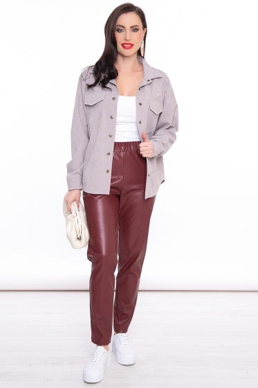 Рубашка "Будь в тренде" (грей) Б3159