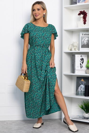 Платье Вечер свиданий (зеленое) П13830-16М