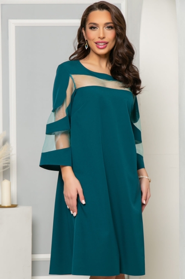 Платье "Роскошный выход" (изумруд) ХИТ П4868
