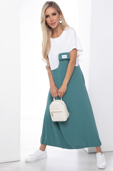 Платье "Скай" (олива) П8932