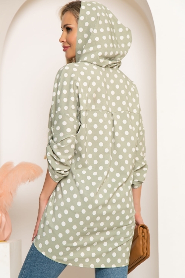 Рубашка "Стильный комфорт" (олива) Б4067