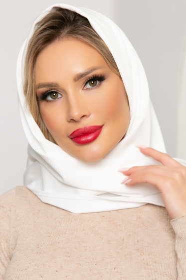 Косынка с отворотом (вайт) КО15