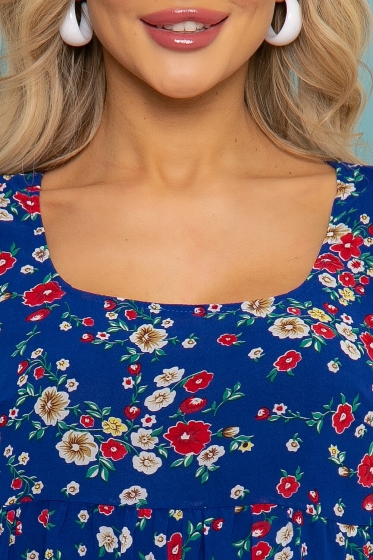 Платье "Милее всех" (цветы) П3558