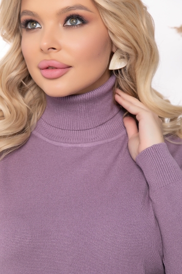 Водолазка "Зимняя история" (лиловая) Б7889