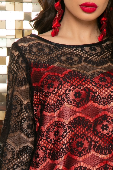 Платье "Валенсия" (рэд) П4636