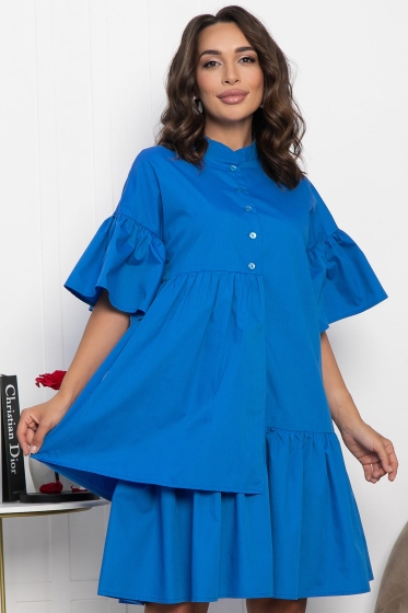 Платье Урания (васильковое) П13966-36М