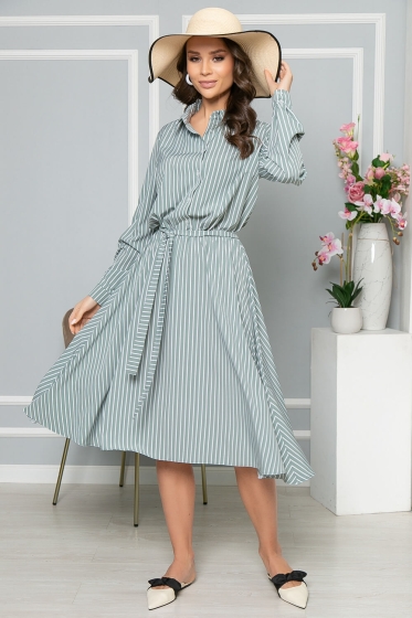 Платье "Джасинта" (олива) П4504