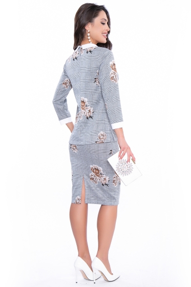 Костюм "Уверенность в успехе" (роза беж) К2801