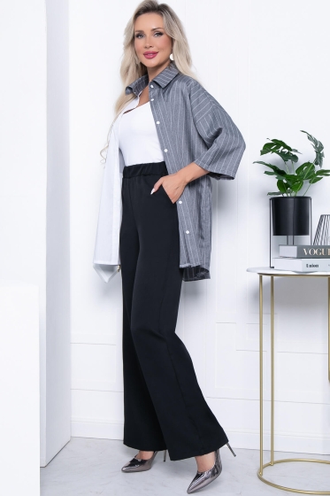 Рубашка "Модис" (грей/вайт) Б7165