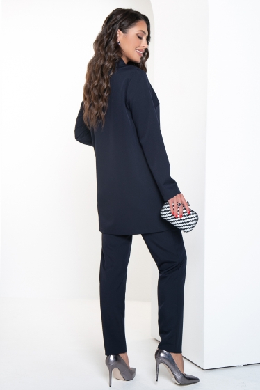 Костюм "Деловой шарм" (синий) К2528